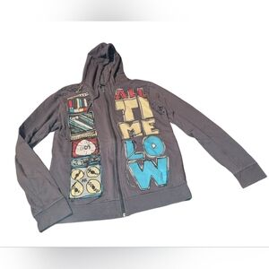 All Time Low Unisex Graphic Hoodie - Gray